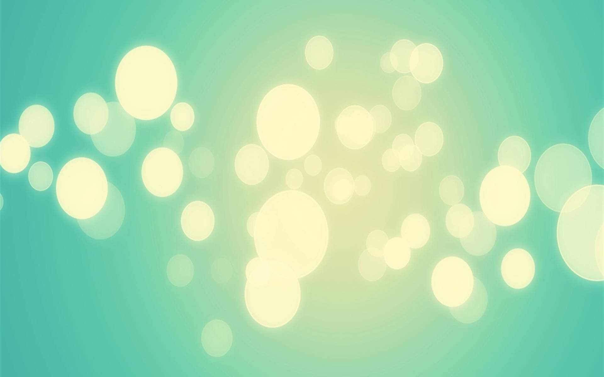 Fondo de pantalla estético de iPad con bokeh radiante