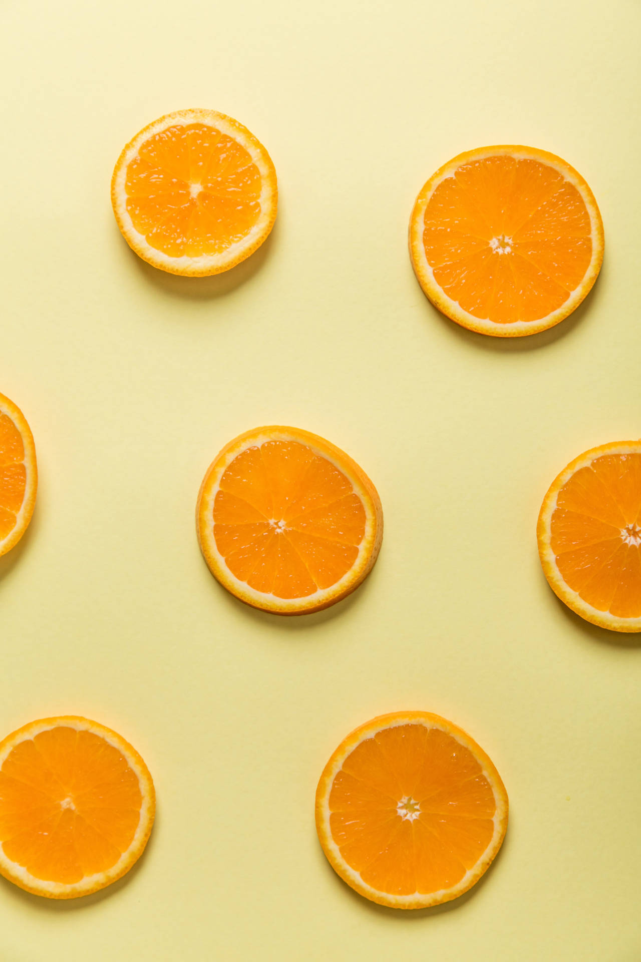 iPhone 11 Pro Max 4K Rodajas de Naranja Fondos de pantalla