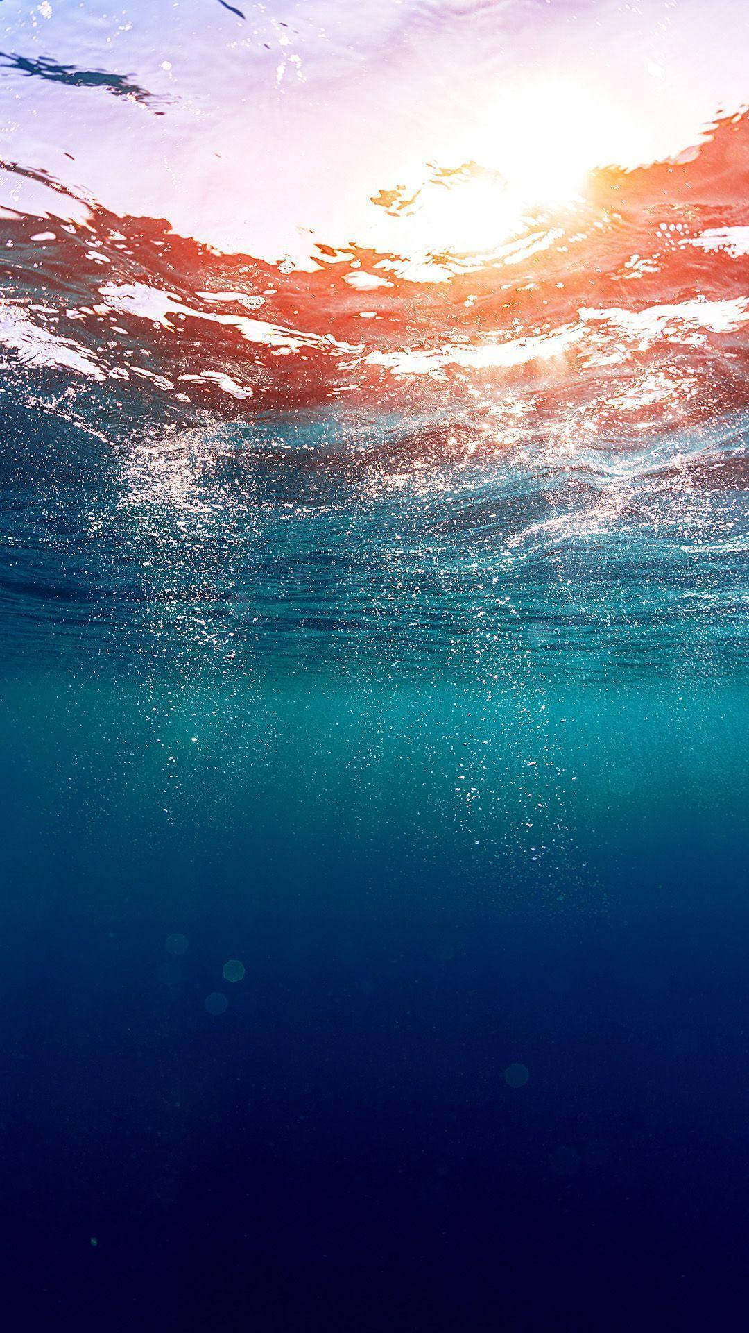 iPhone 11 Pro Max 4K Bajo el Agua Superficie Fondos de pantalla