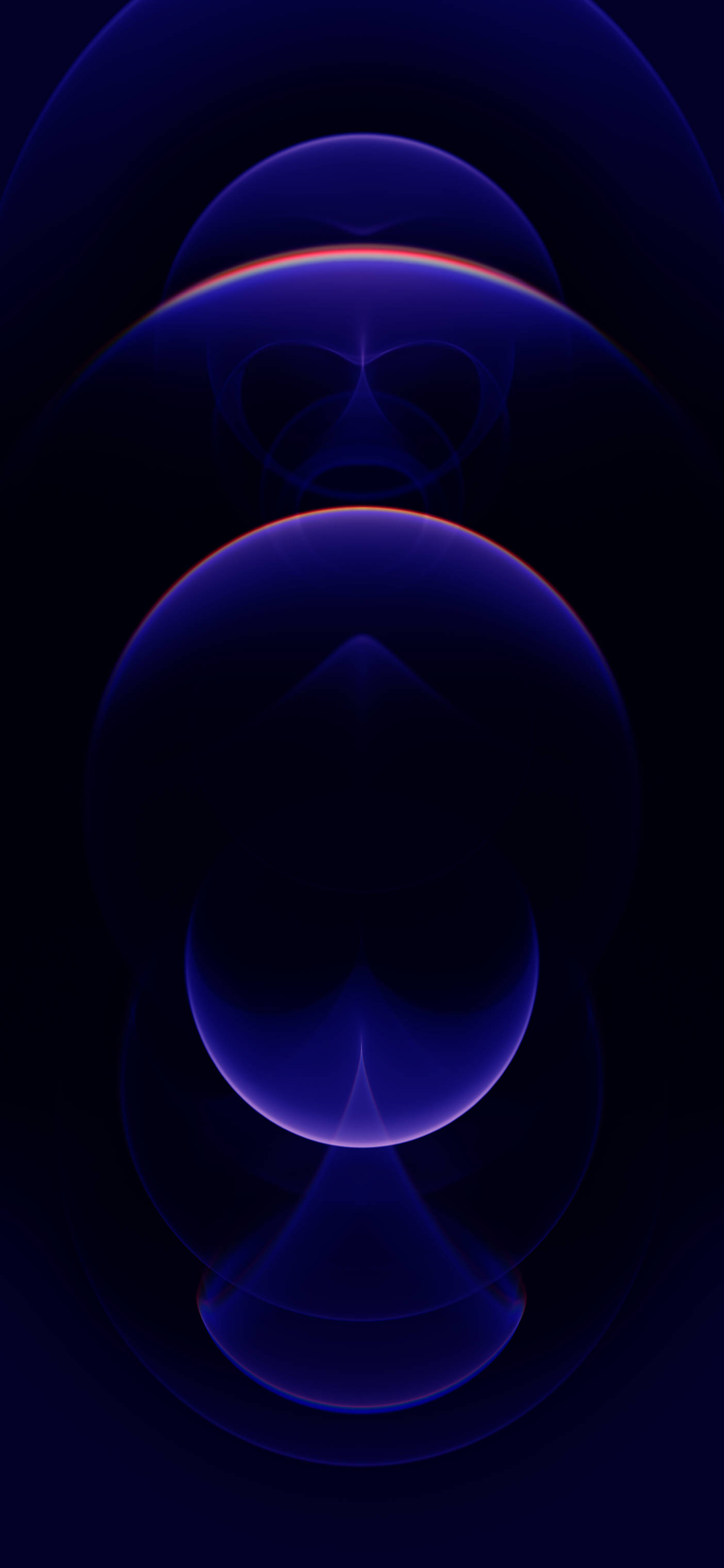 iPhone 12 Pro Luz Púrpura Fondos de pantalla