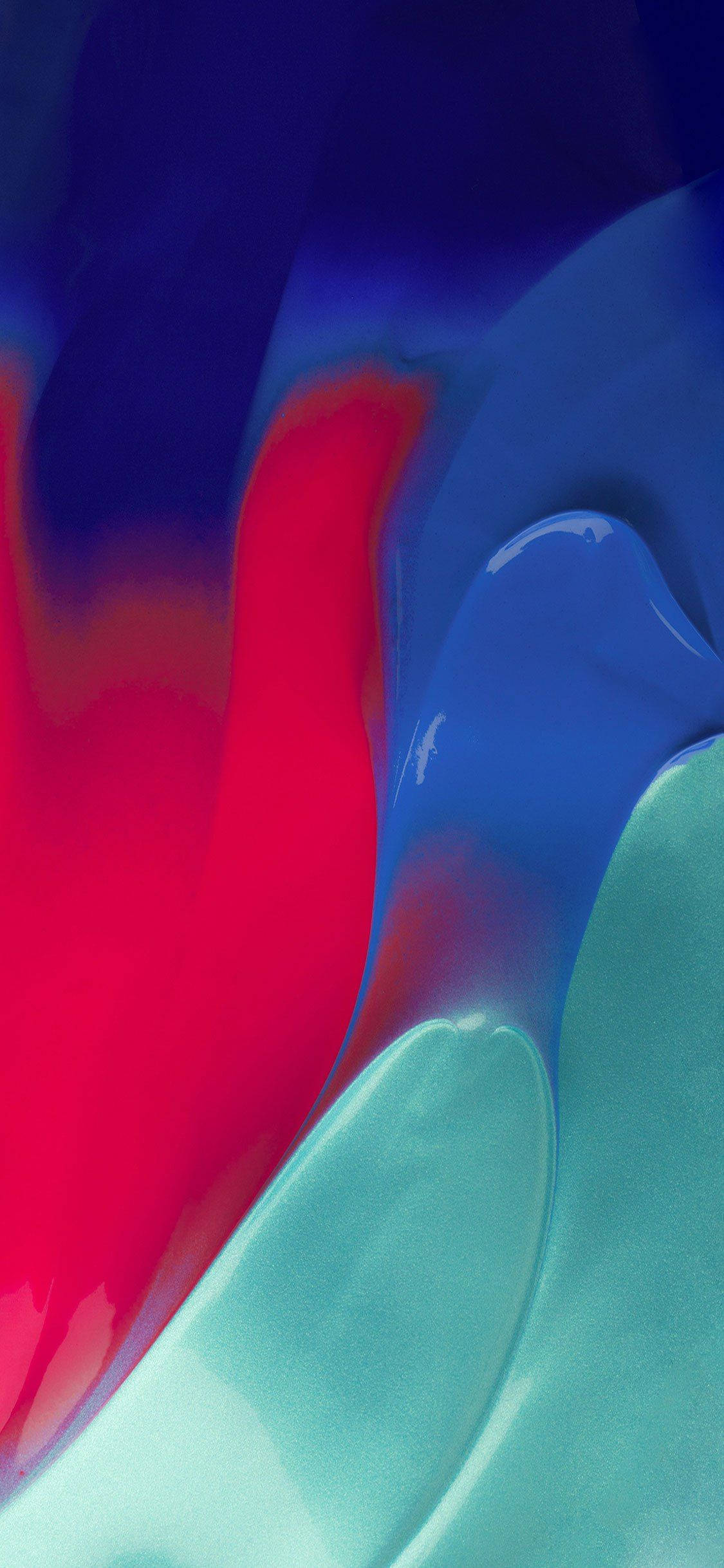 iPhone 13 Pintura Roja Abstracta Fondos de pantalla