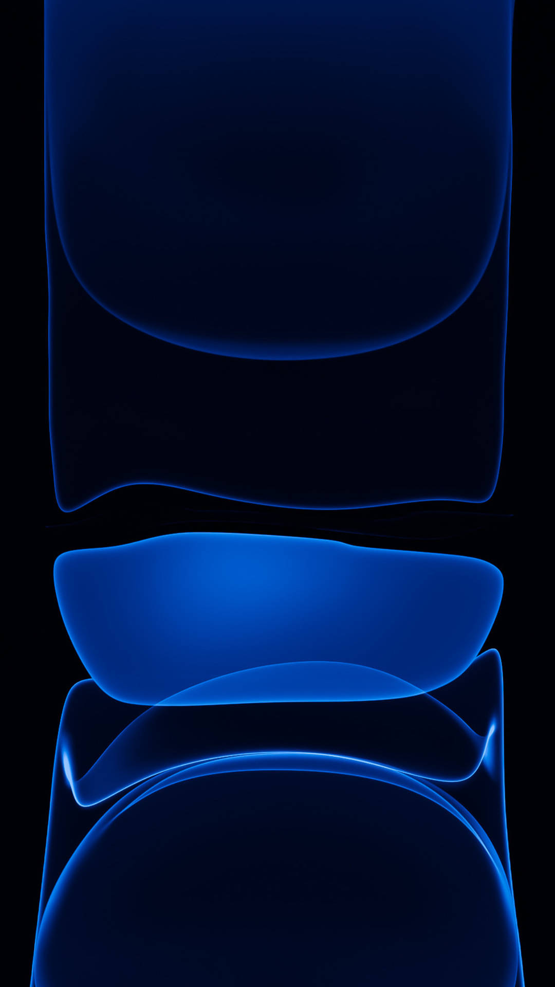 iPhone 13 Arte Abstracto Azul Fondos de pantalla