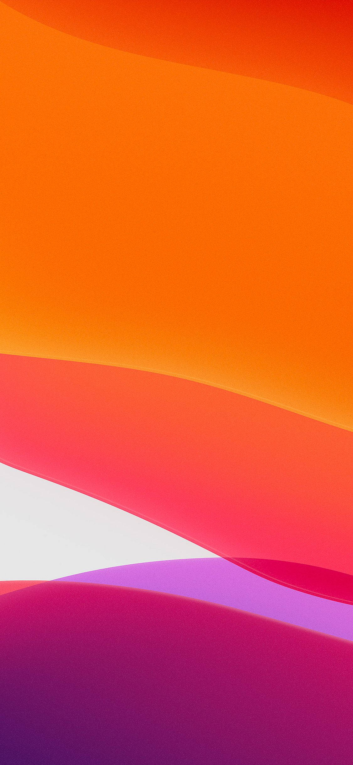 iPhone 13 iOS Rosa Naranja Abstracto Fondos de pantalla