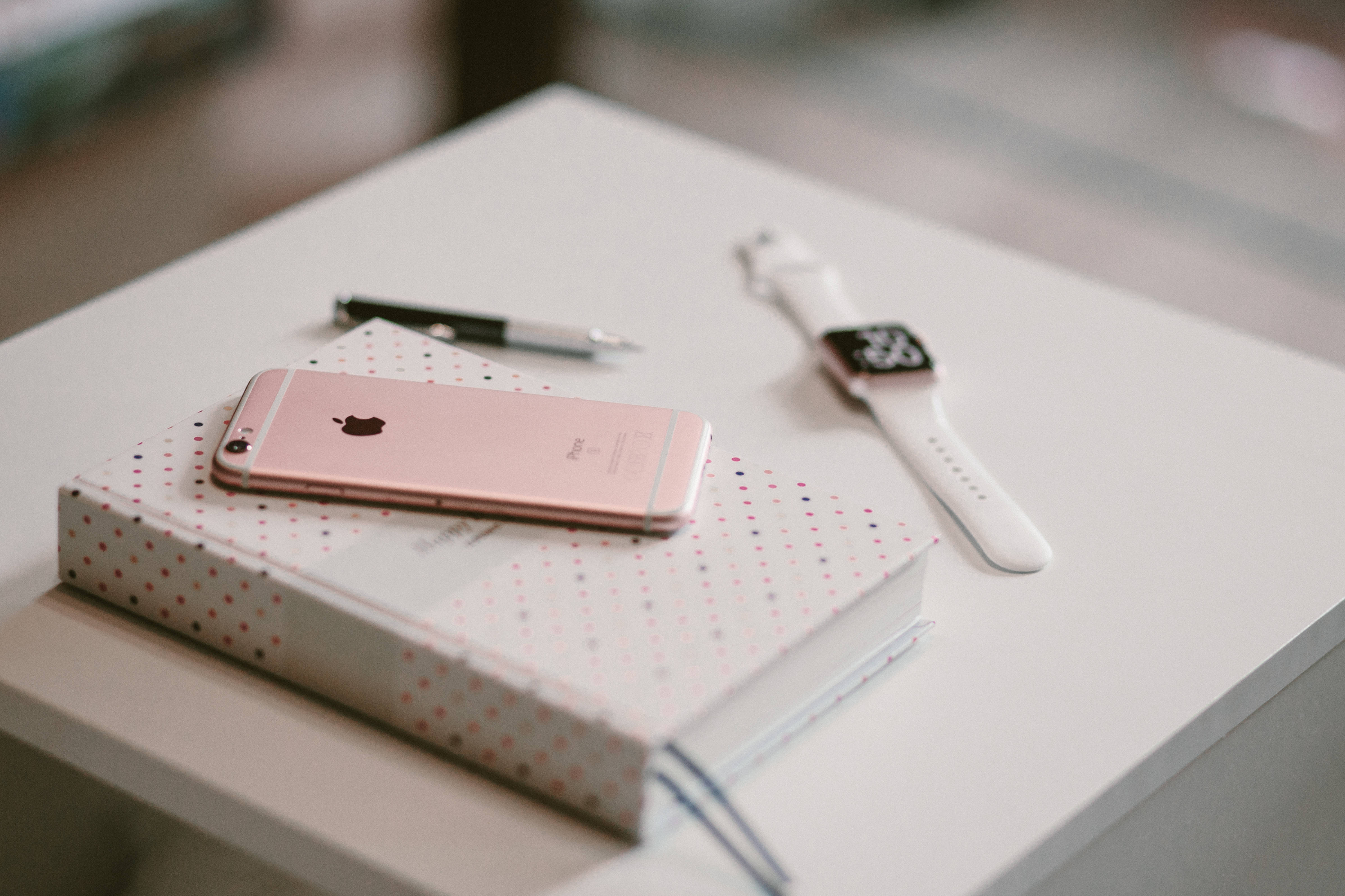 iPhone 6S rosa dorado Fondos de pantalla