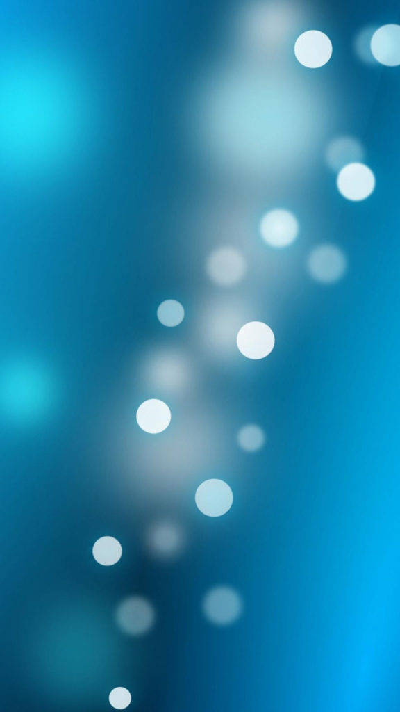 iPhone Azul con Destellos de Neón Fondos de pantalla