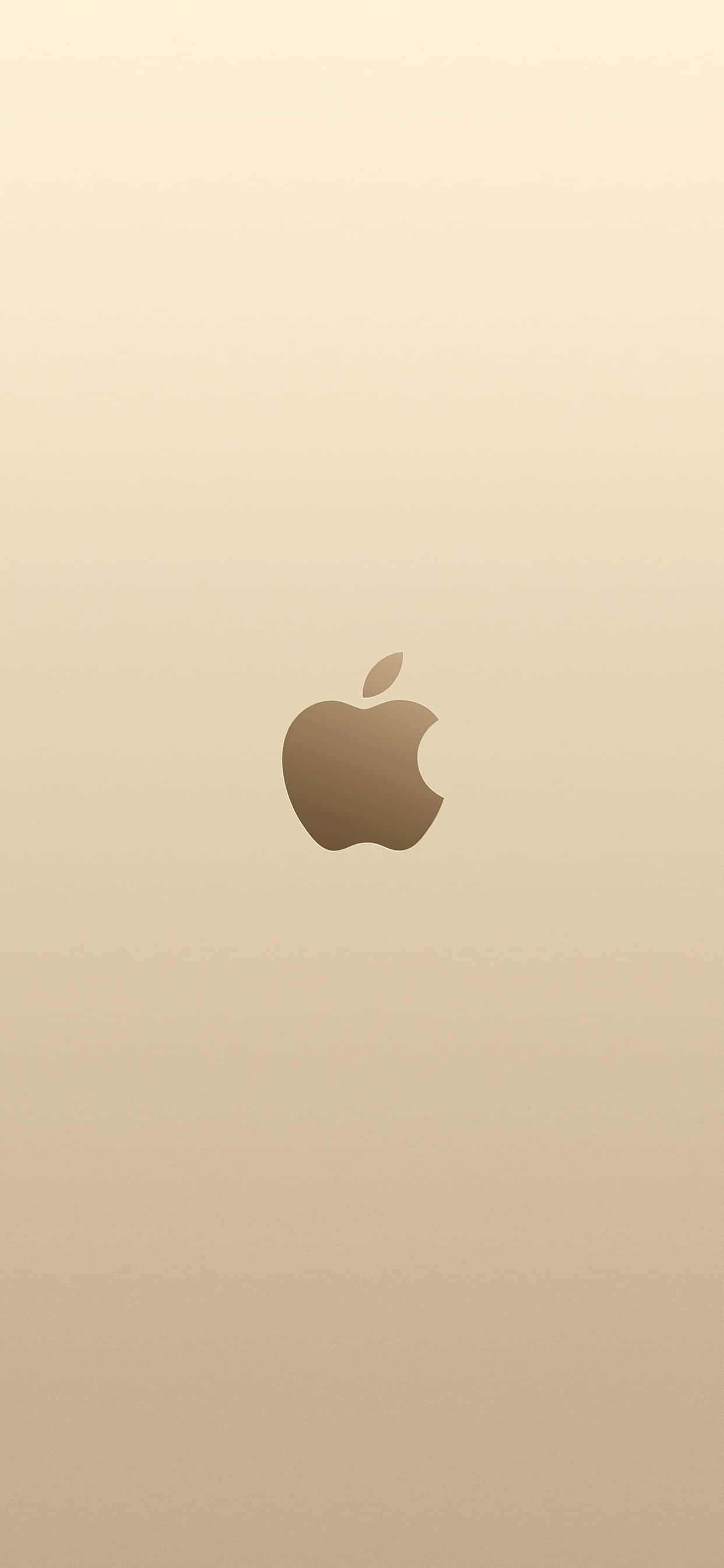 iPhone Logo Fondo Dorado Fondos de pantalla