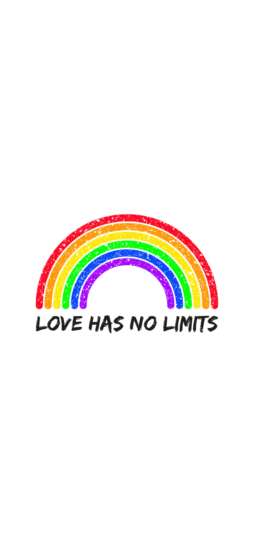 iPhone minimalista LGBT Fondos de pantalla