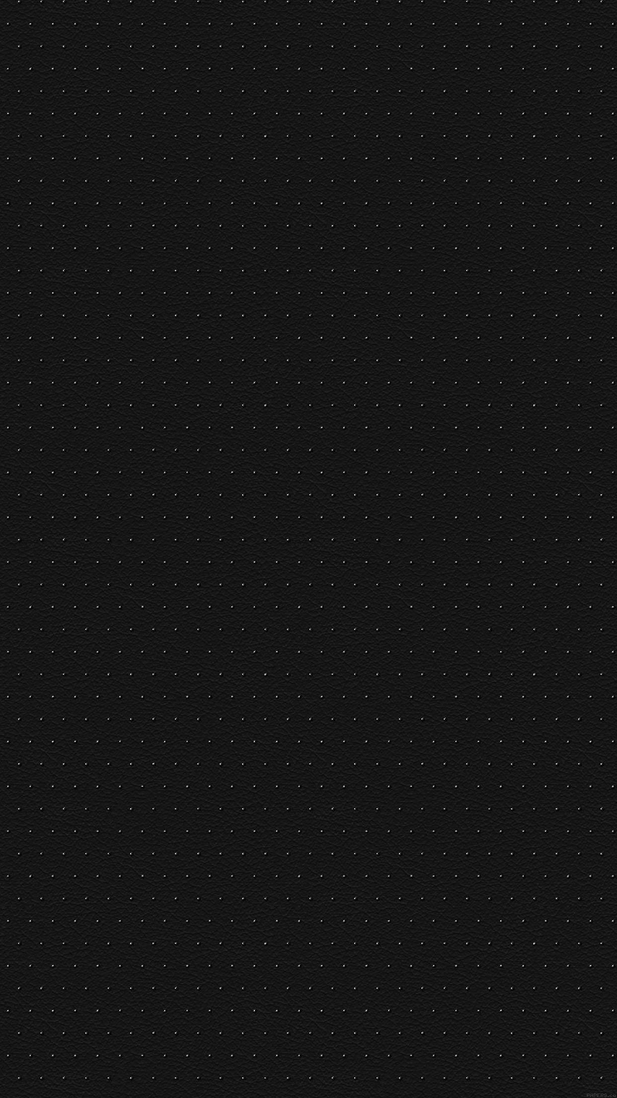 iPhone Negro Liso con Puntos Fondos de pantalla