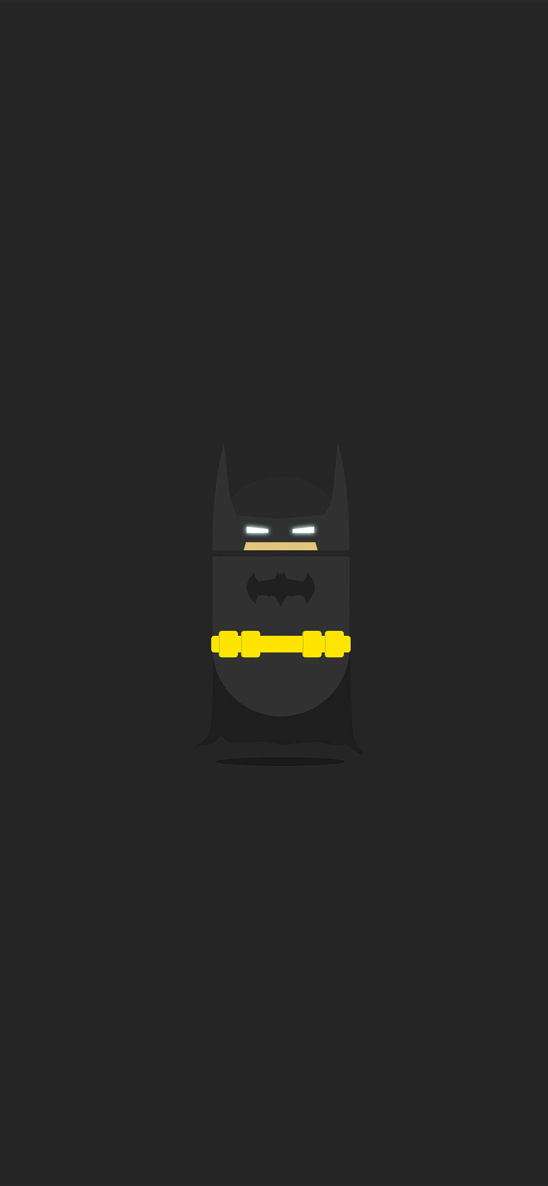 iPhone Oscuro Minimalista de Lego Batman Fondos de pantalla