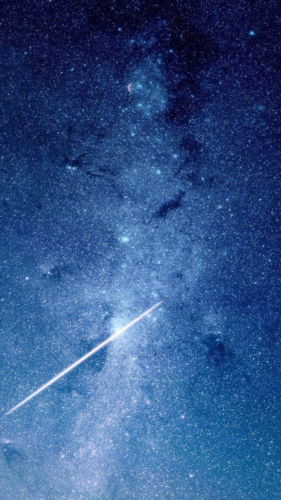 iPhone SE Galaxia Azul Fondos de pantalla