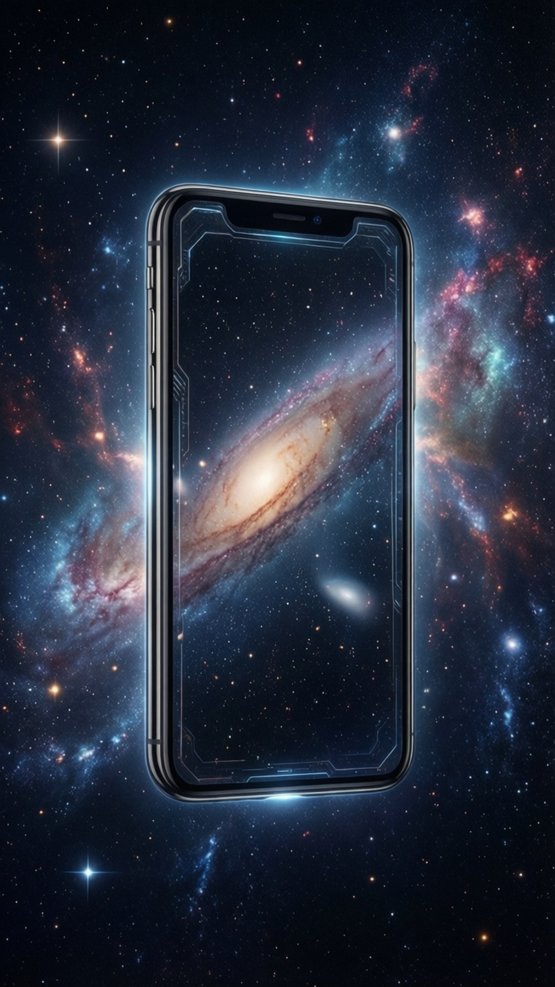 iPhone X en el Espacio Fondos de pantalla