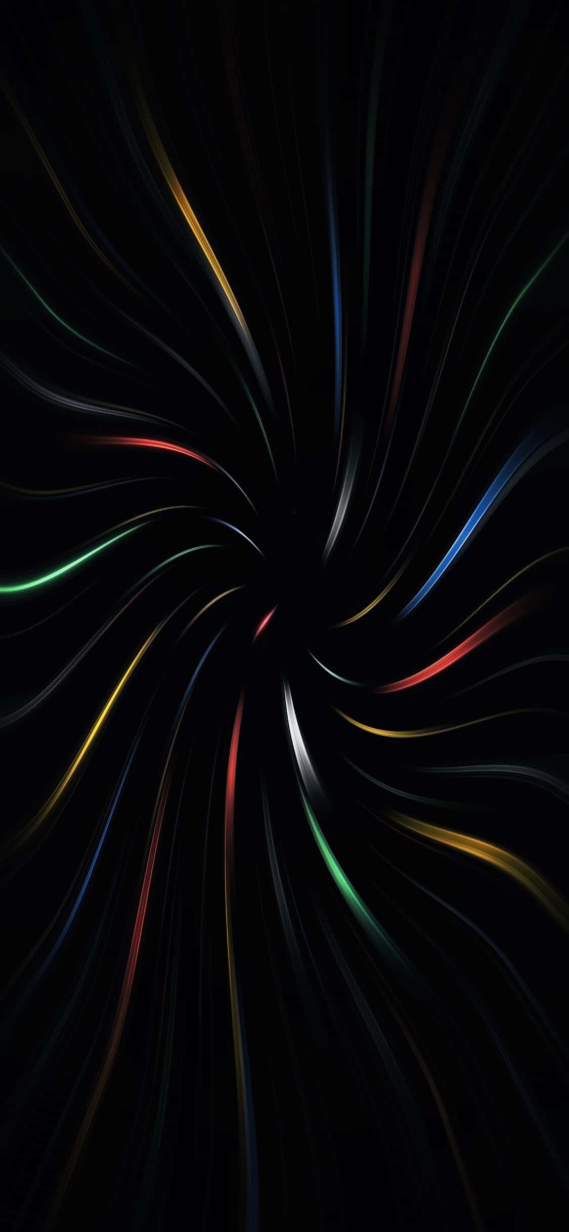iPhone X Fondo Abstracto con Estelas de Luz Coloridas Fondos de pantalla
