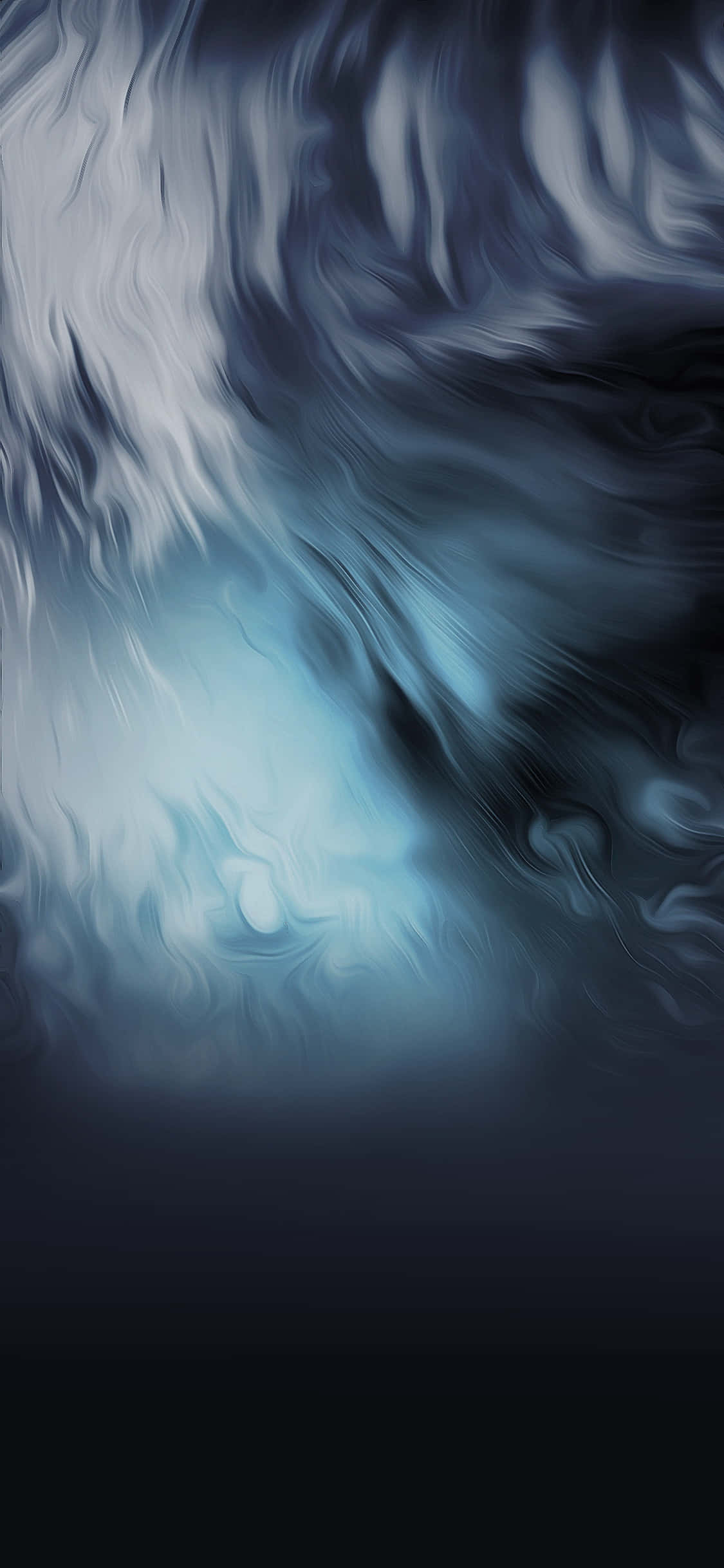 iPhone X Humo Blanco Abstracto Fluido Fondos de pantalla