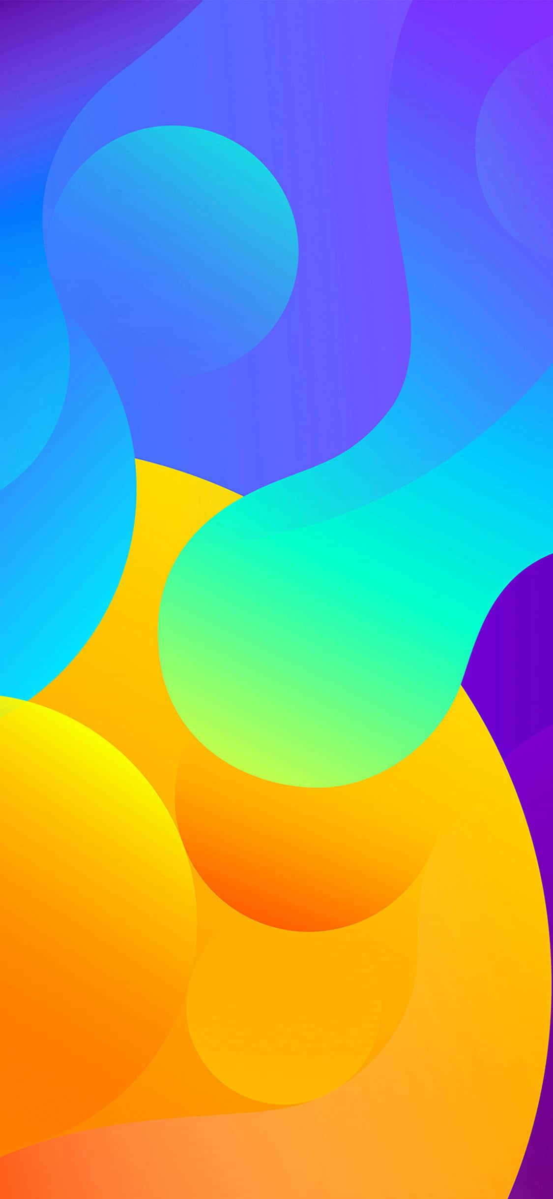 iPhone X Manchas de Pintura Abstractas Fondos de pantalla