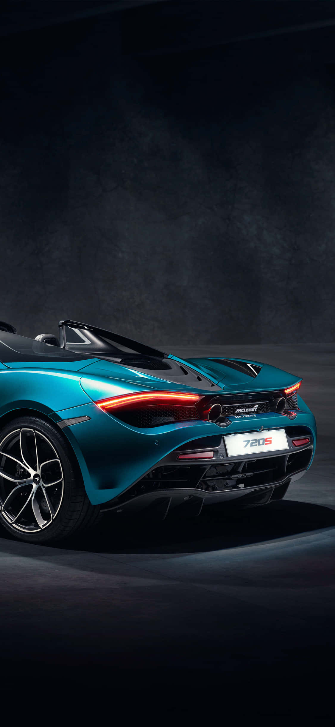iPhone X Mclaren 720s Spider Pista Fondo Fondos de pantalla