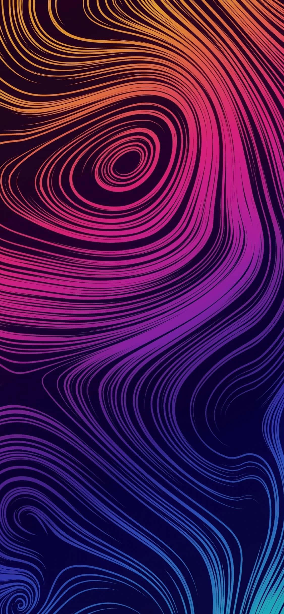 iPhone X Remolinos Abstractos Fondos de pantalla