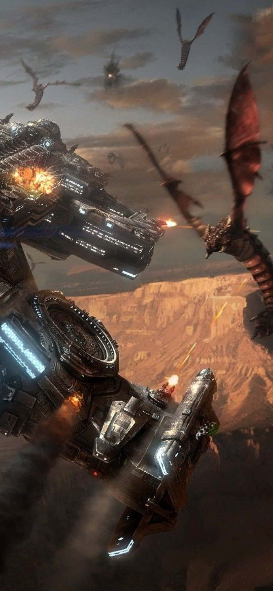 iPhone X Starcraft Ii Fondo Battlecruiser Fondos de pantalla