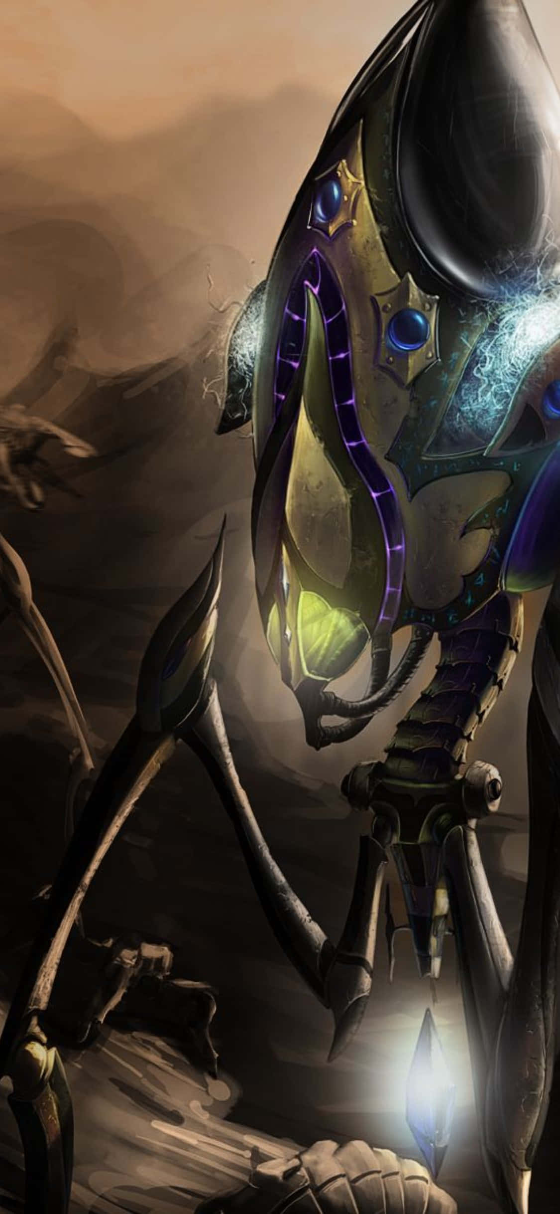 iPhone X Starcraft Ii Fondo Galáctico Fondos de pantalla