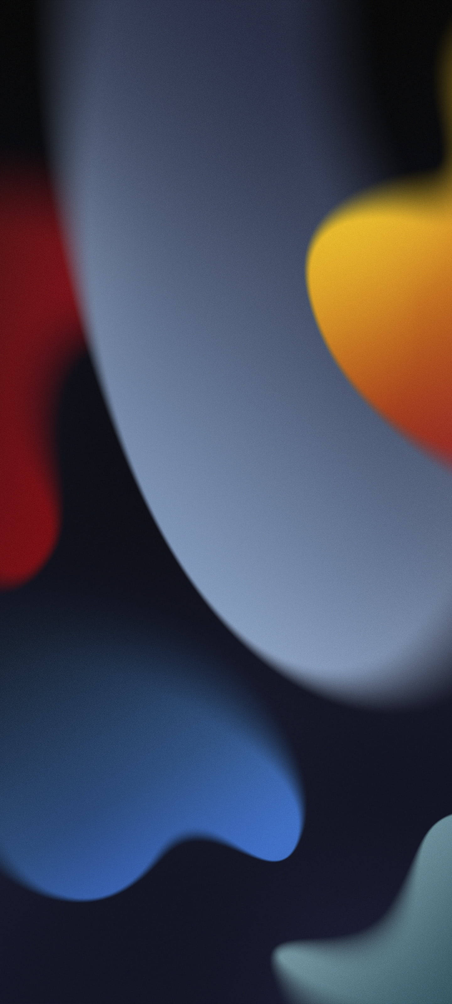 iPhone XR Rojo Manchas de Colores Fondos de pantalla