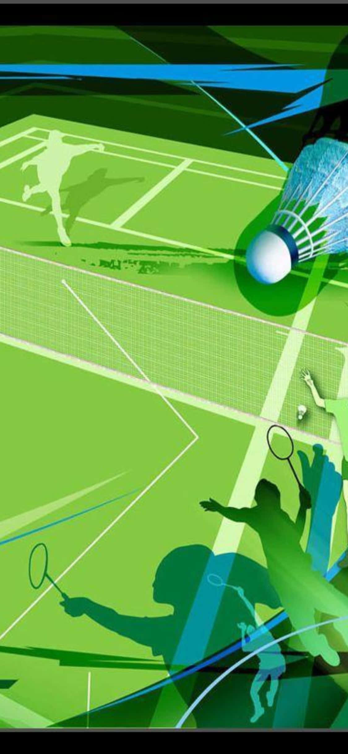 iPhone Xs Fondo de Bádminton Fondos de pantalla