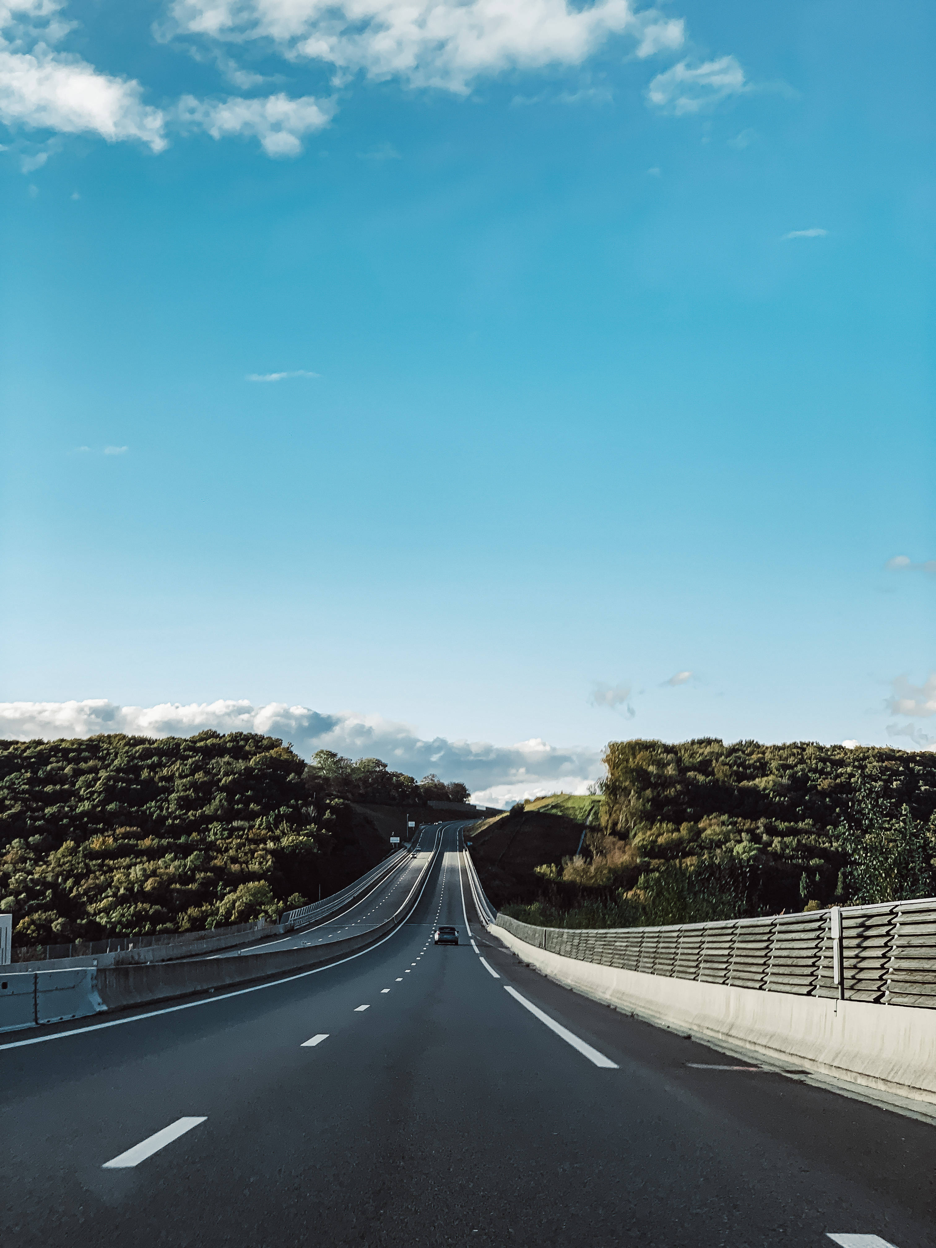 iPhone Xs Max Carretera Larga Fondos de pantalla