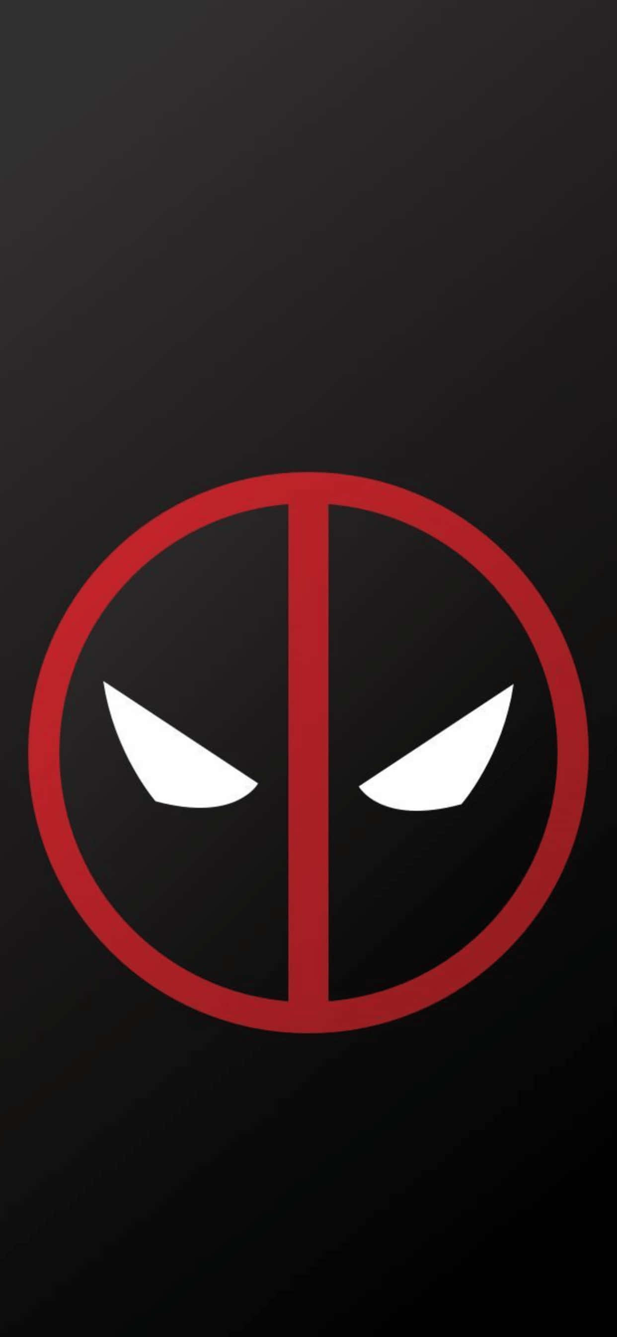 iPhone XS Max Fondo Logo de Deadpool de Marvel Fondos de pantalla
