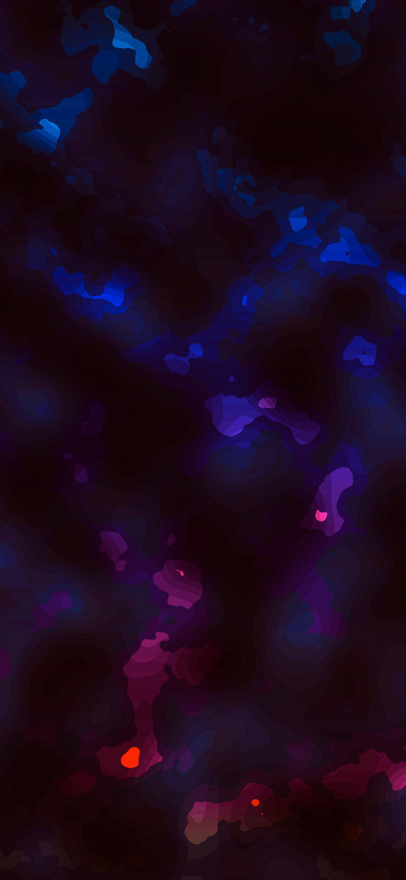 iPhone XS Max OLED azul oscuro Fondos de pantalla