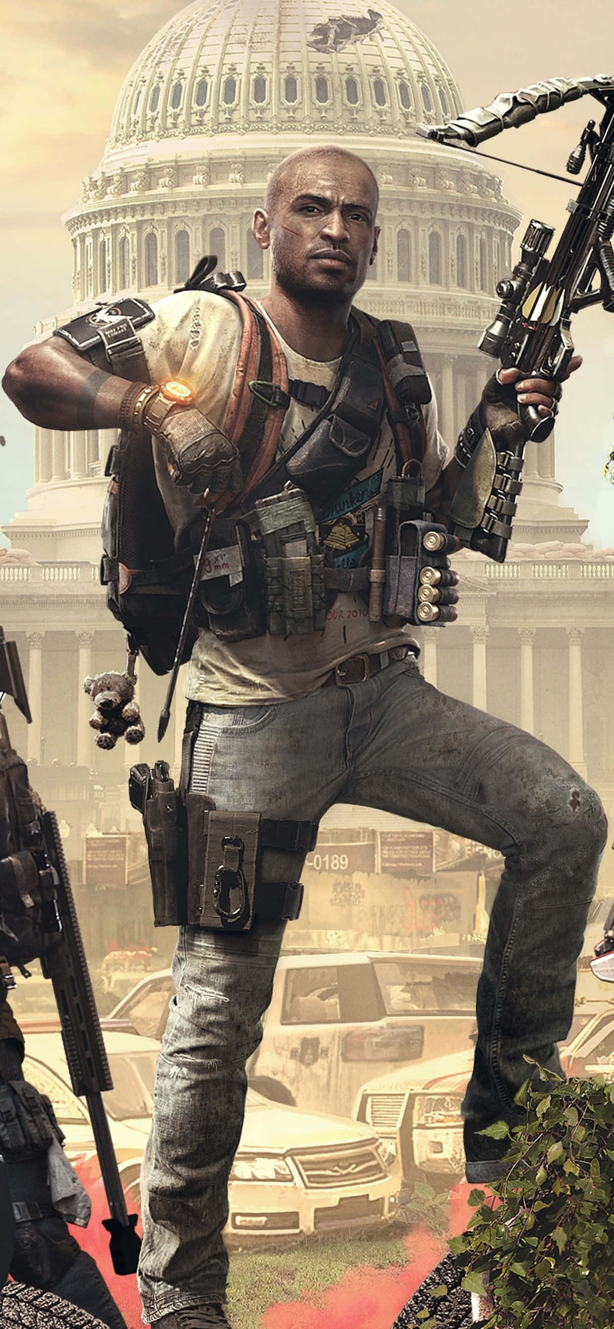 iPhone Xs Max y The Division: Una Combinación Ganadora Fondos de pantalla