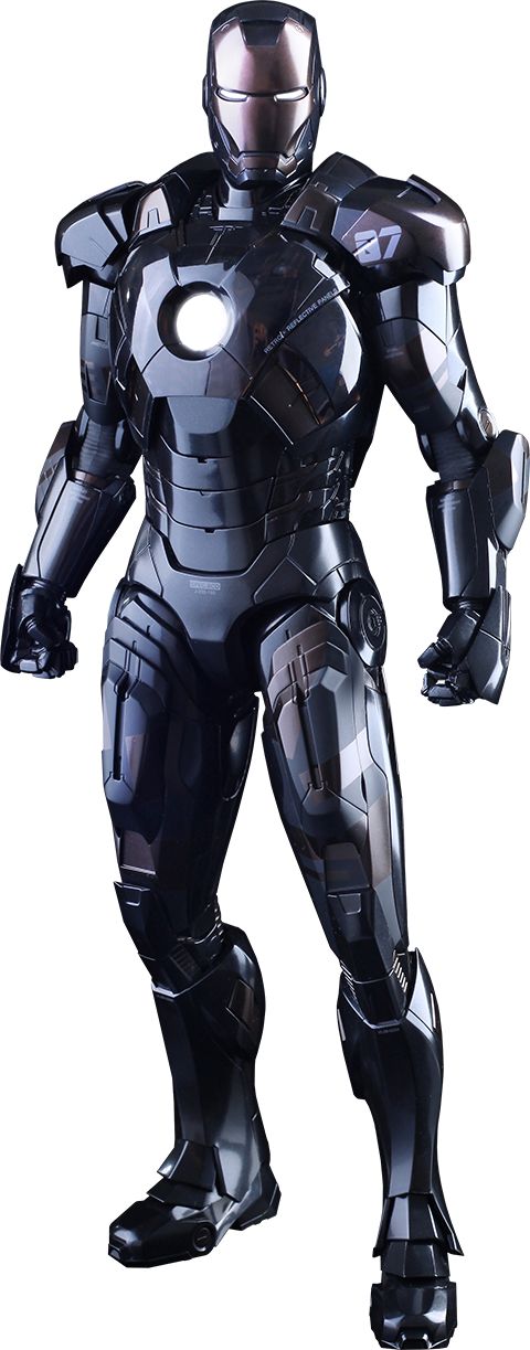 Iron Man Armadura en Pose de Pie Fondos de pantalla