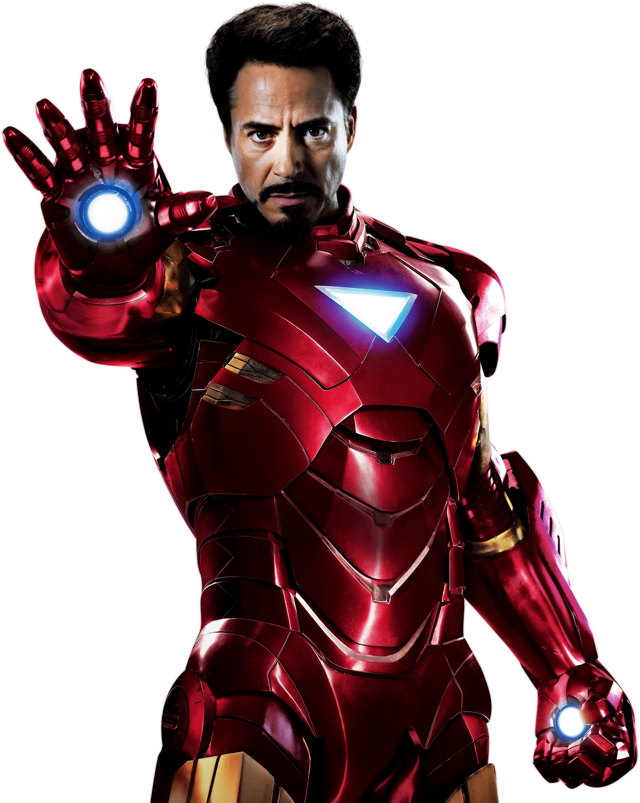 Iron Man en pose de acción Fondos de pantalla
