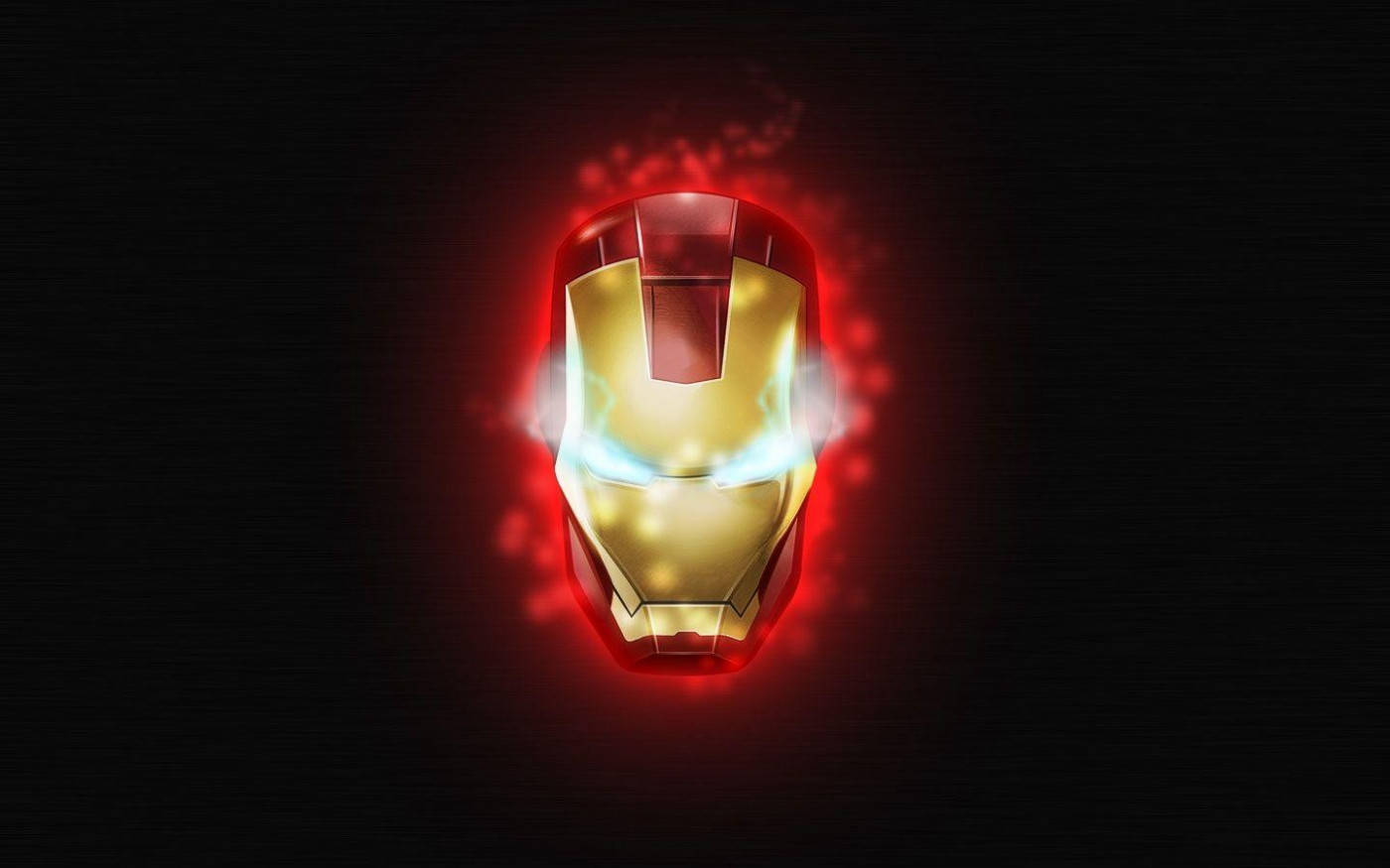 Iron Man HD con Casco Brillante Fondos de pantalla
