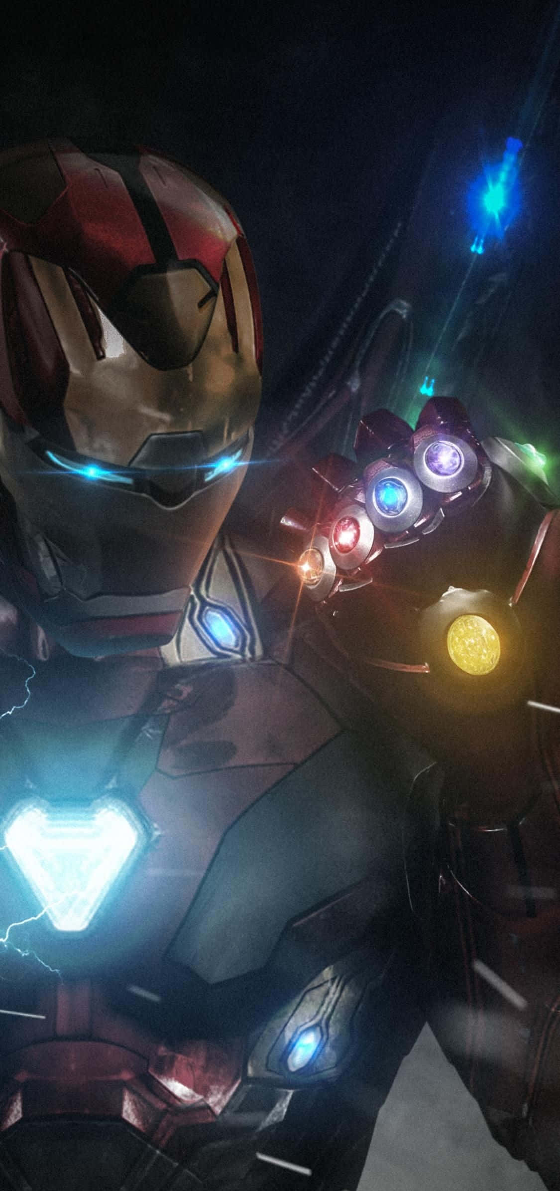 Iron Man Infinity Stones iPhone X Fondos de pantalla