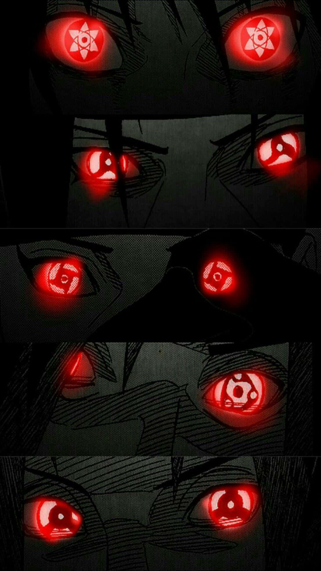 Itachi Mangekyou Sharingan Varios Rojos Brillantes Fondos de pantalla