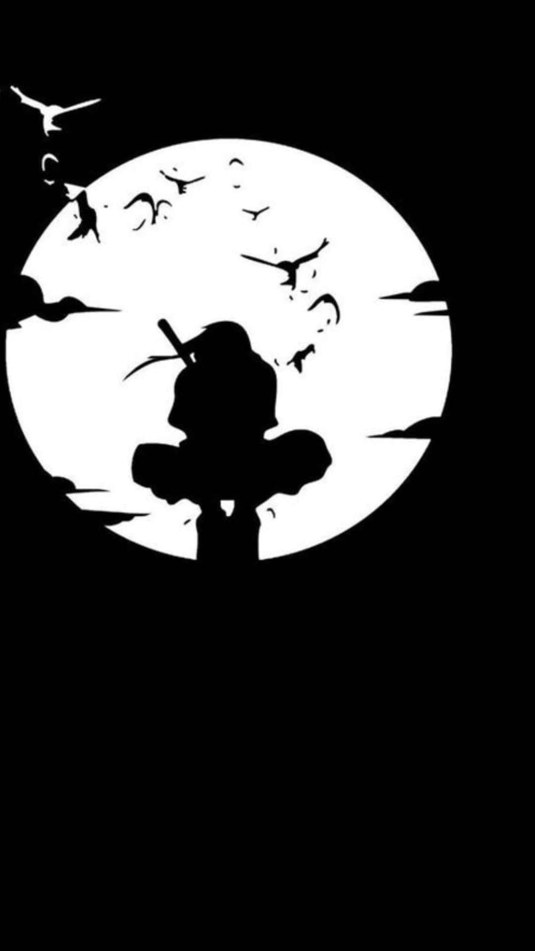 Itachi Naruto Blanco y Negro Fondos de pantalla