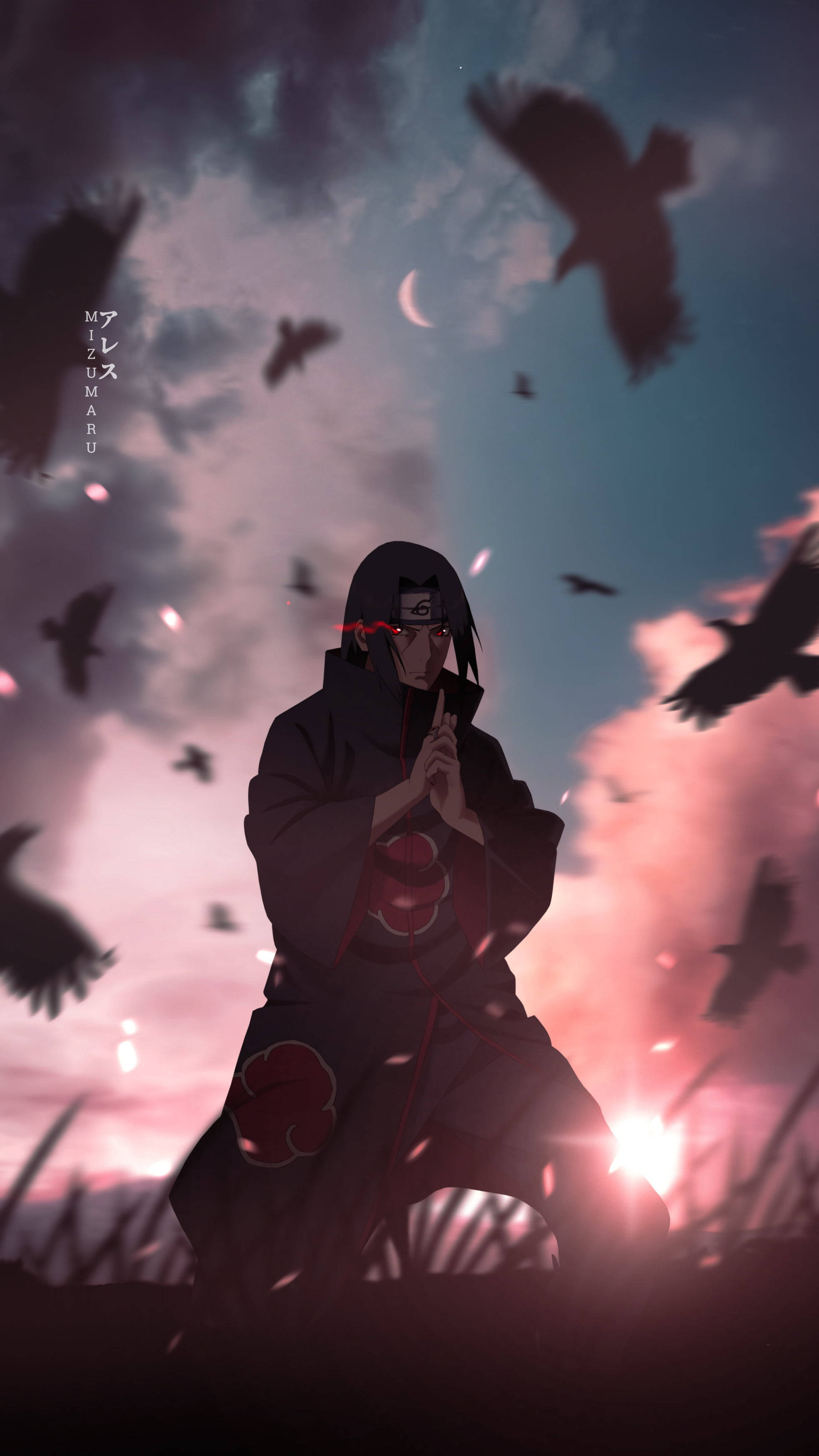 Itachi Naruto Móvil 4K Fondos de pantalla