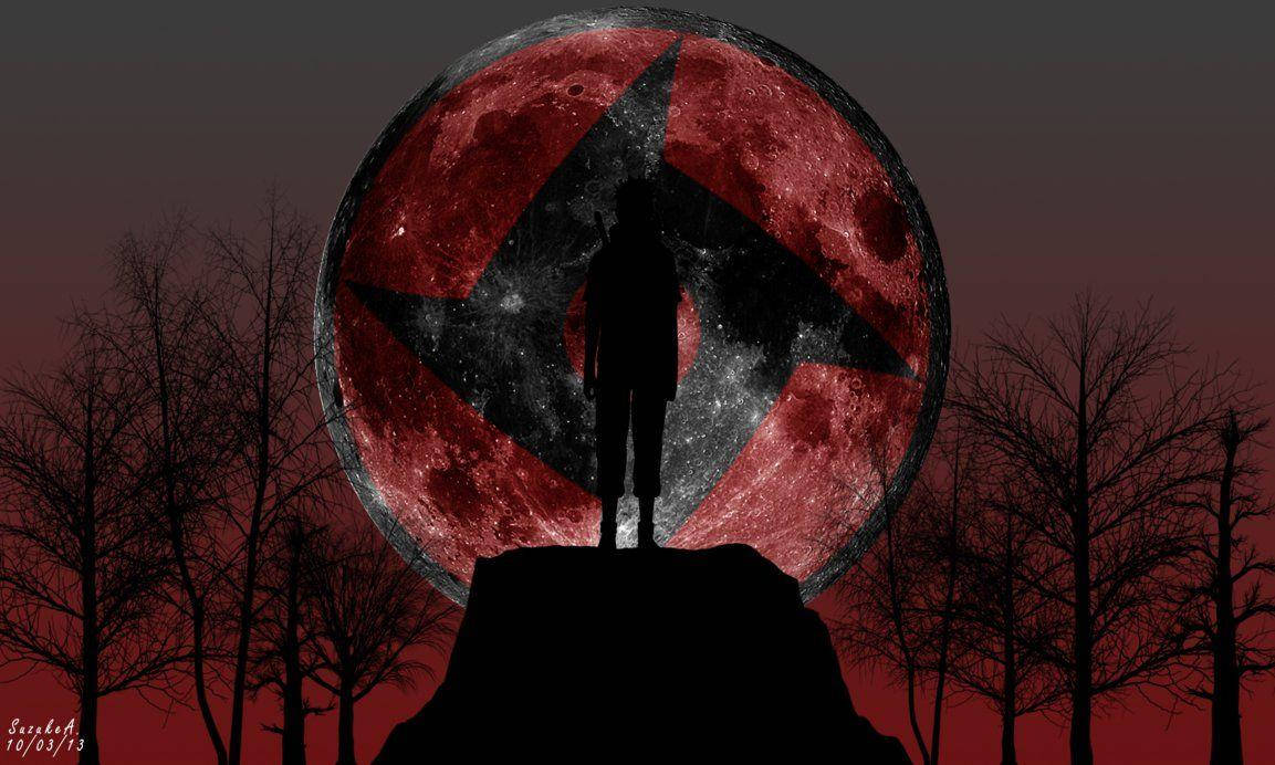 Itachi Sharingan Colina Rocosa Fondos de pantalla