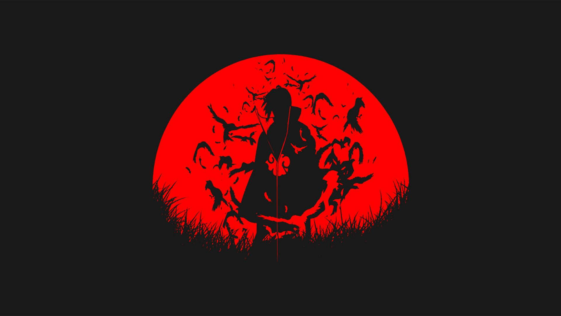 Itachi Silueta Akatsuki PC Fondos de pantalla
