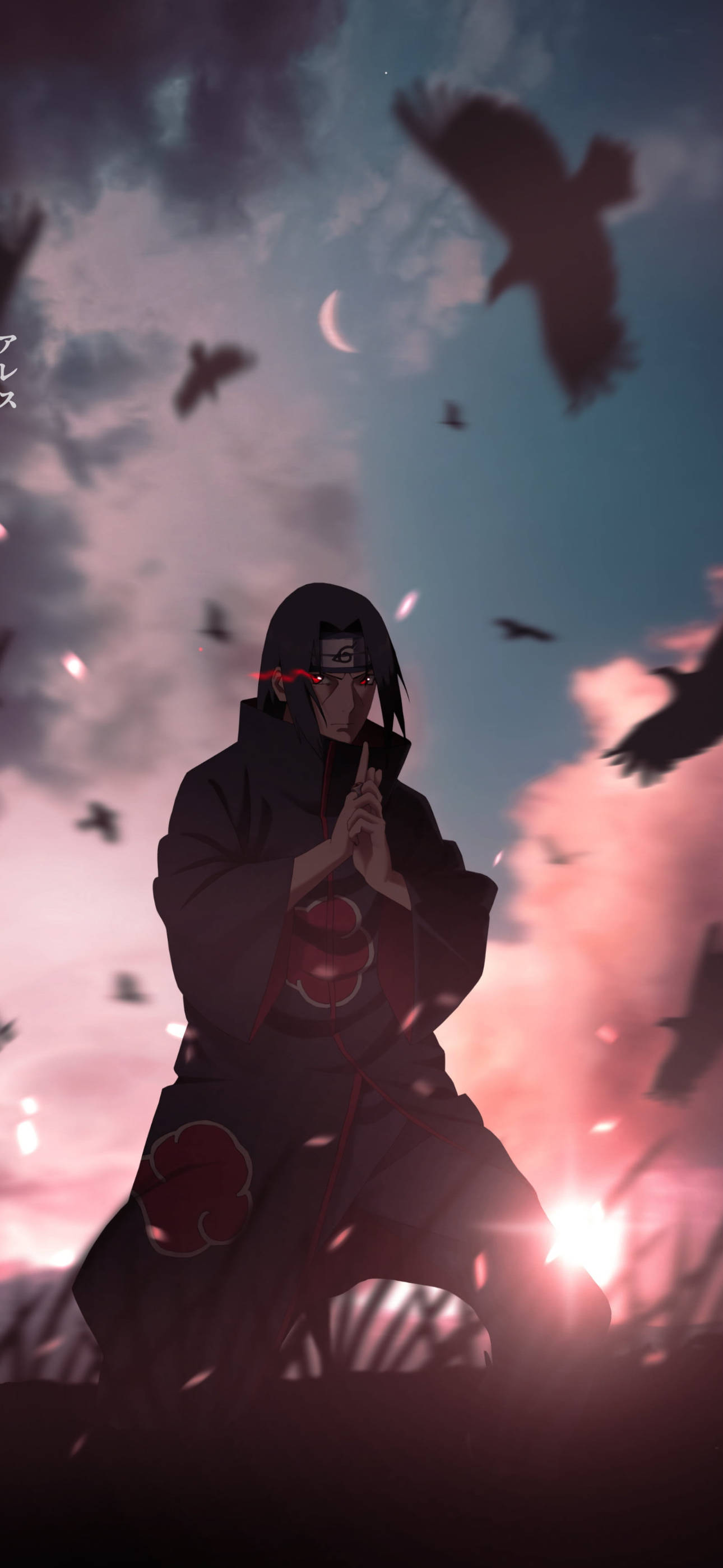 Itachi Uchiha anime estético para iPhone Fondos de pantalla