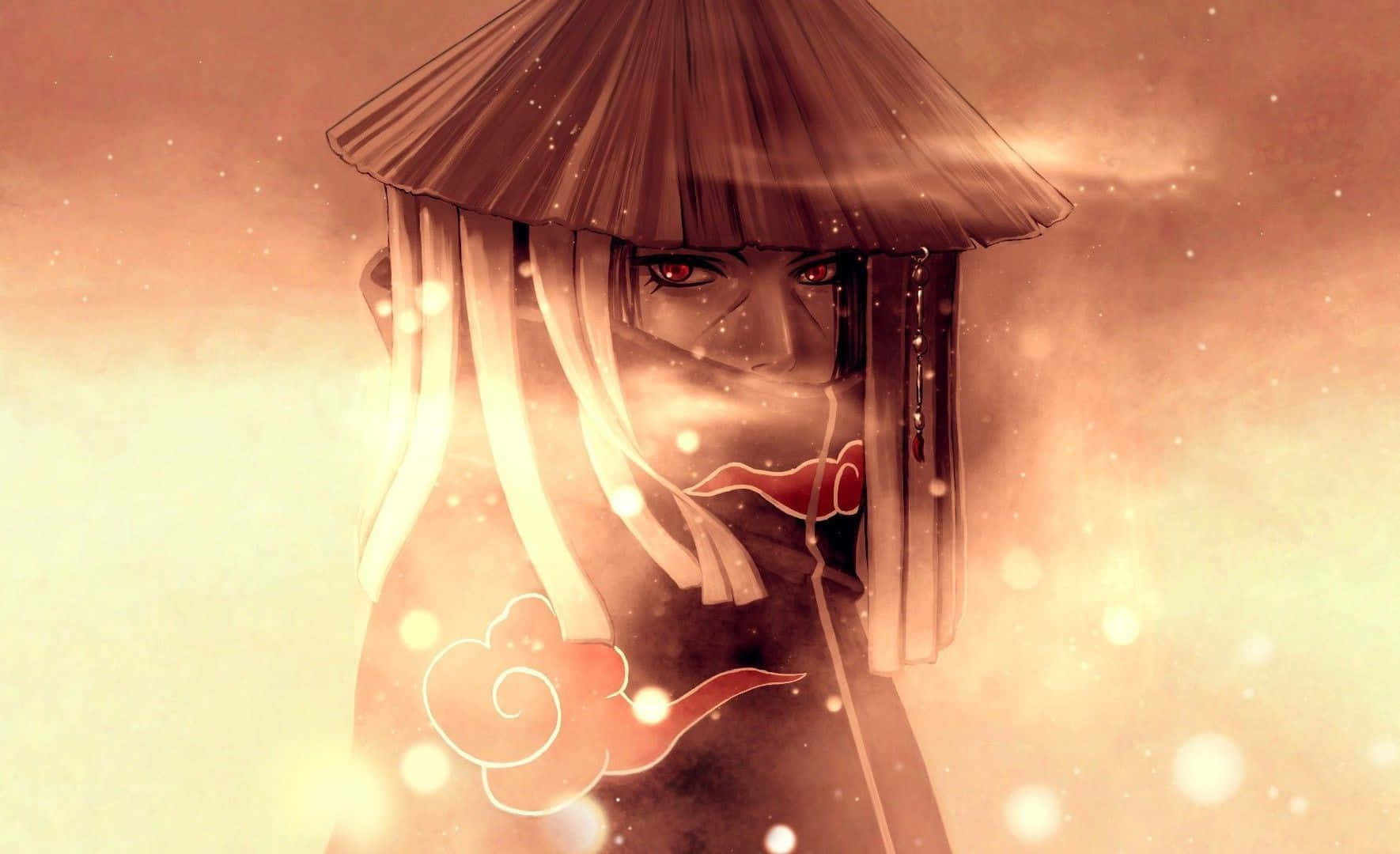Itachi Uchiha de la Serie Naruto con Ojos Sharingan Fondos de pantalla