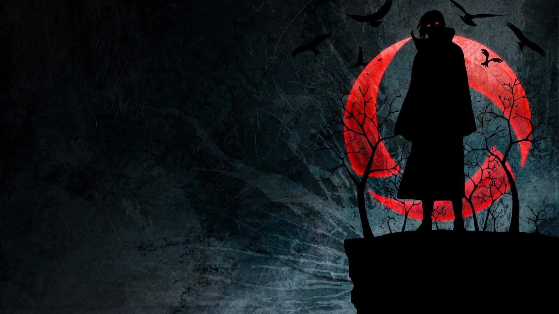Itachi Uchiha Estética Oscura Anime Escritorio Fondos de pantalla