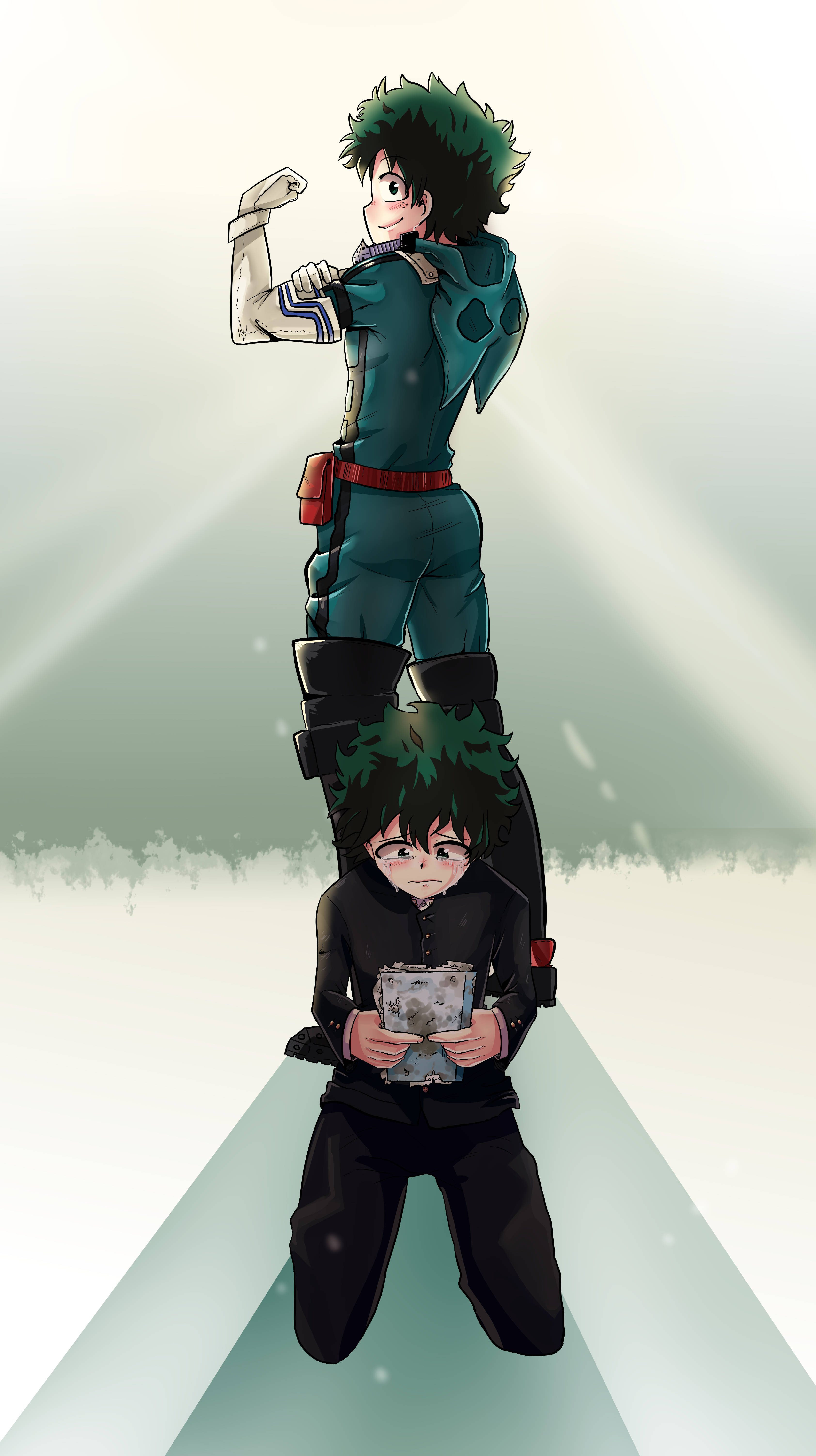 Izuku Midoriya 4K Crecimiento Personal Fondos de pantalla