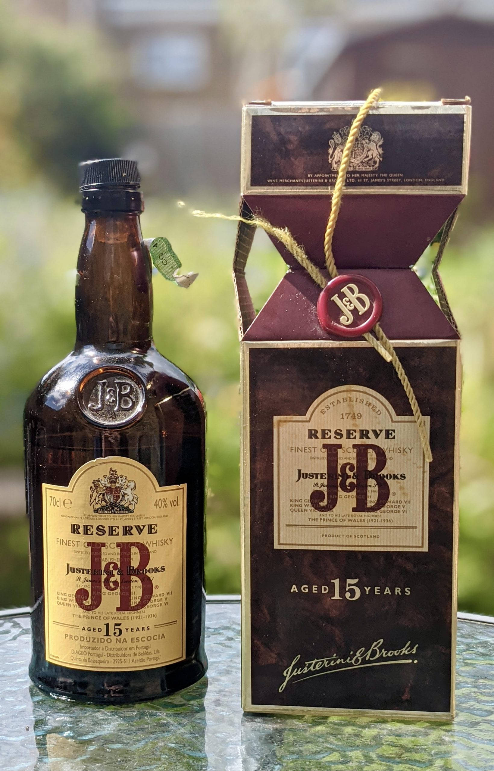 J&B Reserve Añejado 15 Años Fondos de pantalla