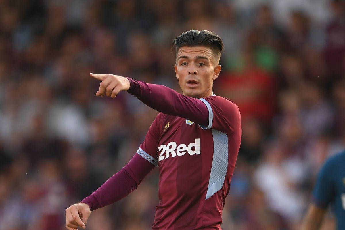 Jack Grealish señalando Fondos de pantalla