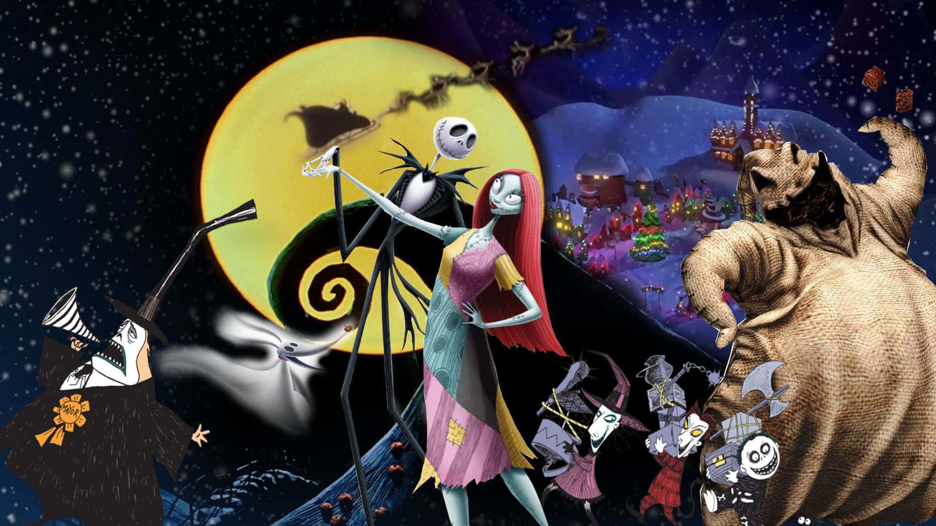 Jack Skellington de El Extraño Mundo de Jack Fondos de pantalla
