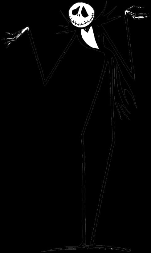 Jack Skellington de Pie Fondos de pantalla