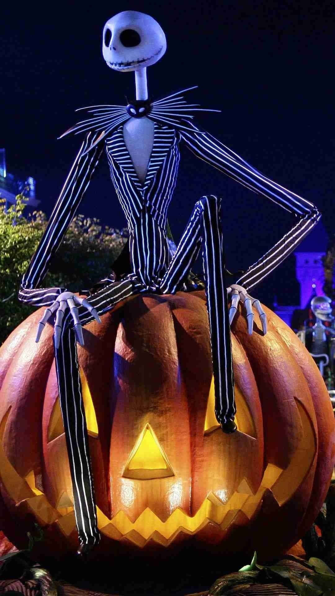 Jack Skellington está aquí para celebrar Halloween Town Fondos de pantalla