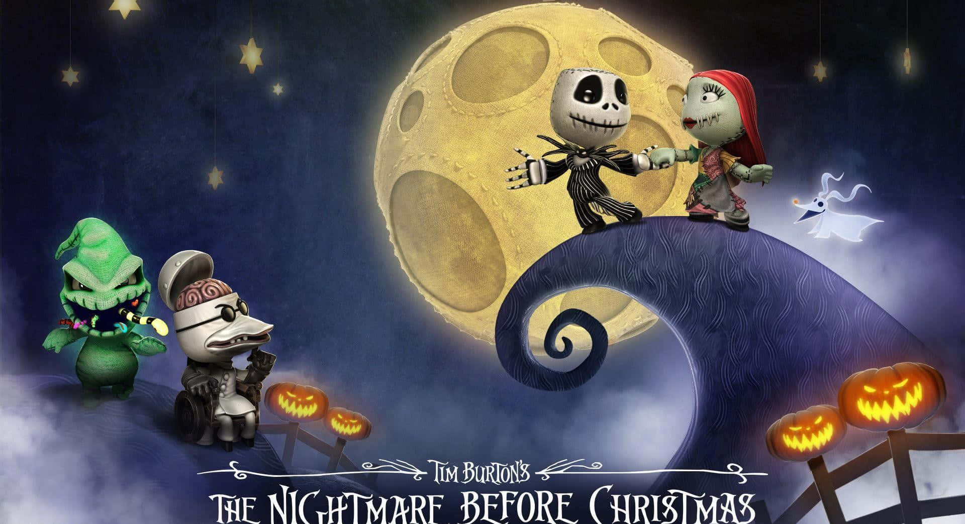 "Jack Skellington, Rey de la Ciudad de Halloween" Fondos de pantalla