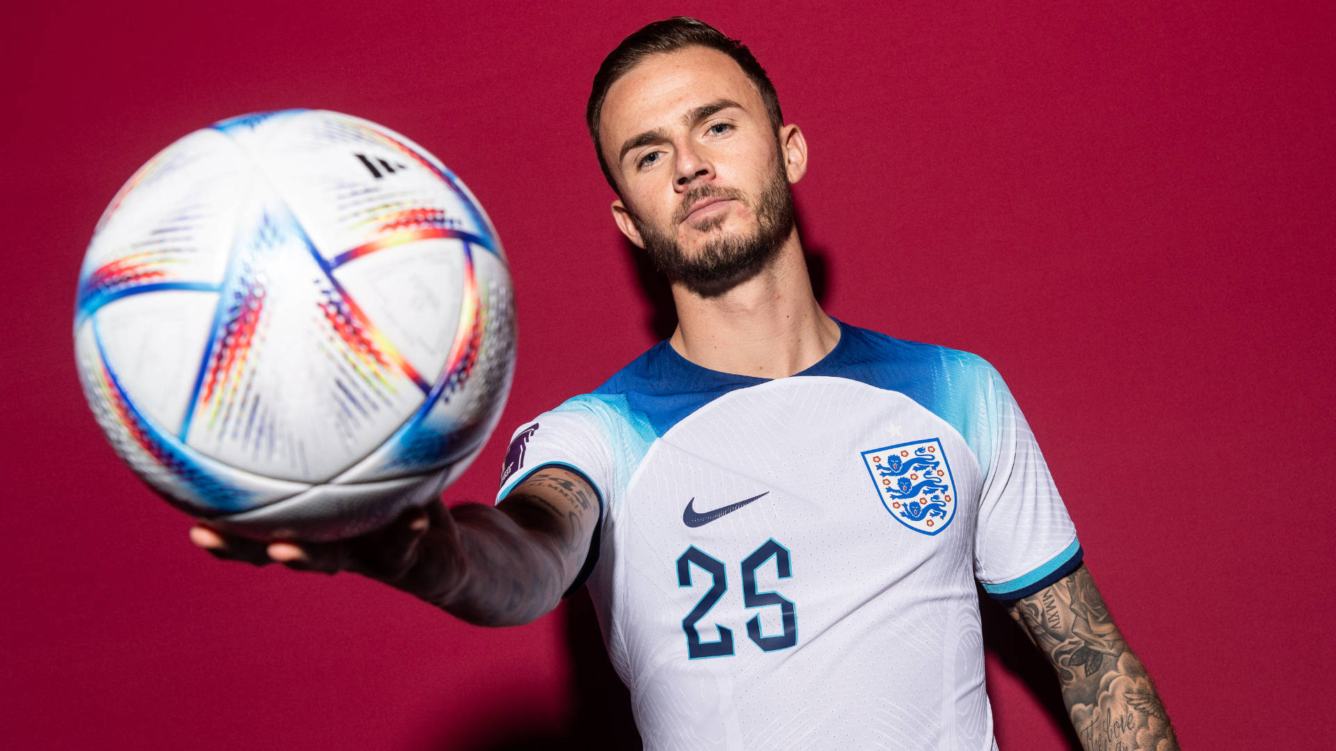 James Maddison Fondo Granate Fondos de pantalla
