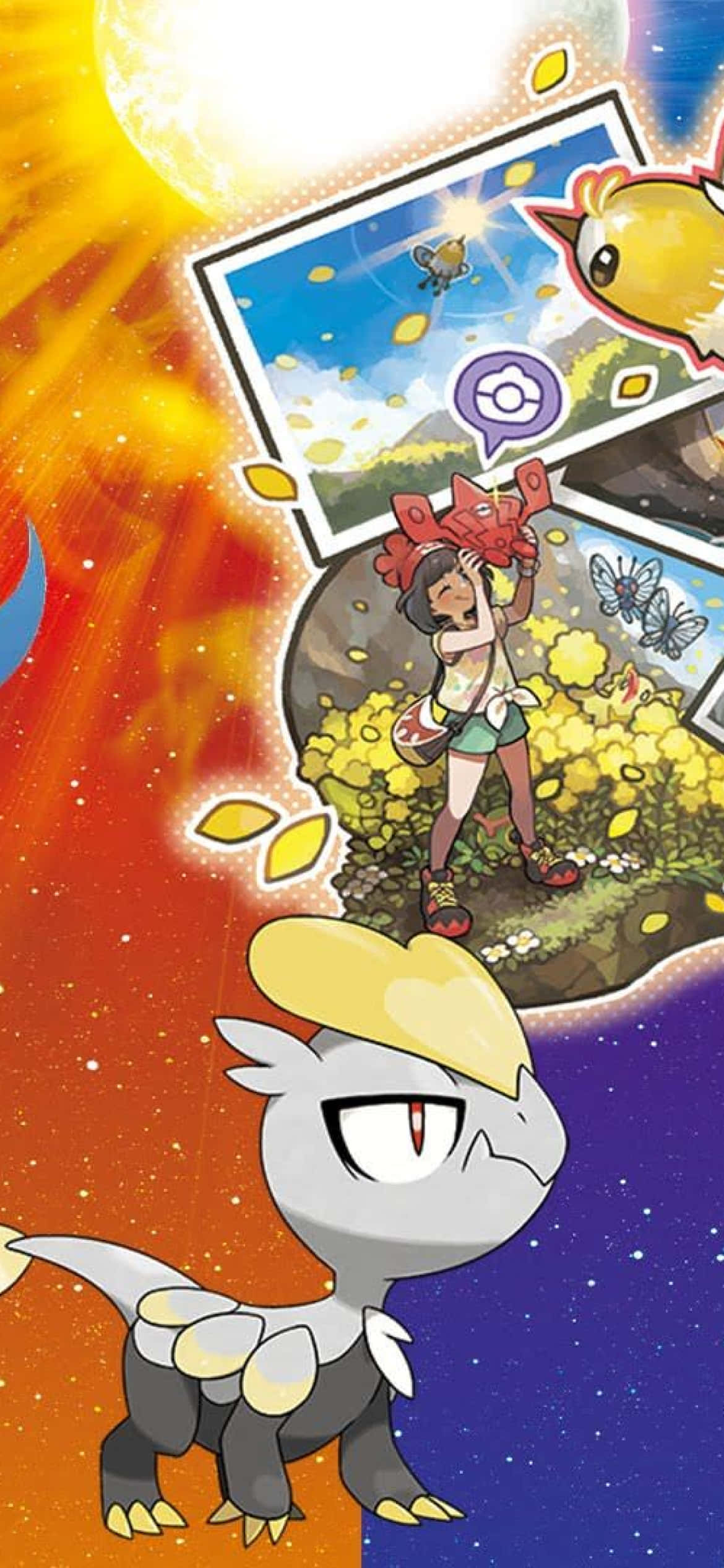 Jangmo-o en Pokémon Sol y Luna Fondos de pantalla