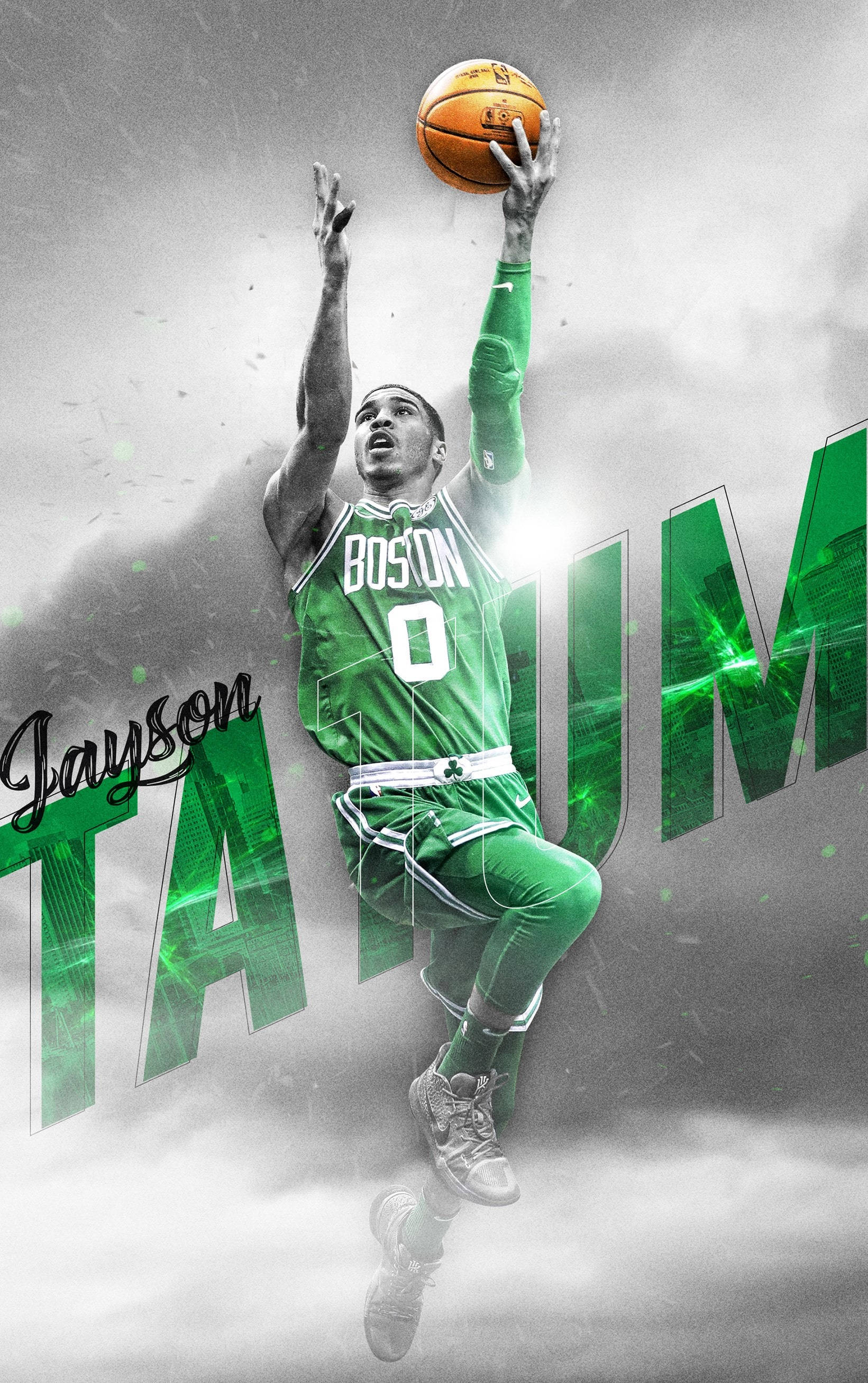 Jayson Tatum Jersey Estilístico de Boston Fondos de pantalla